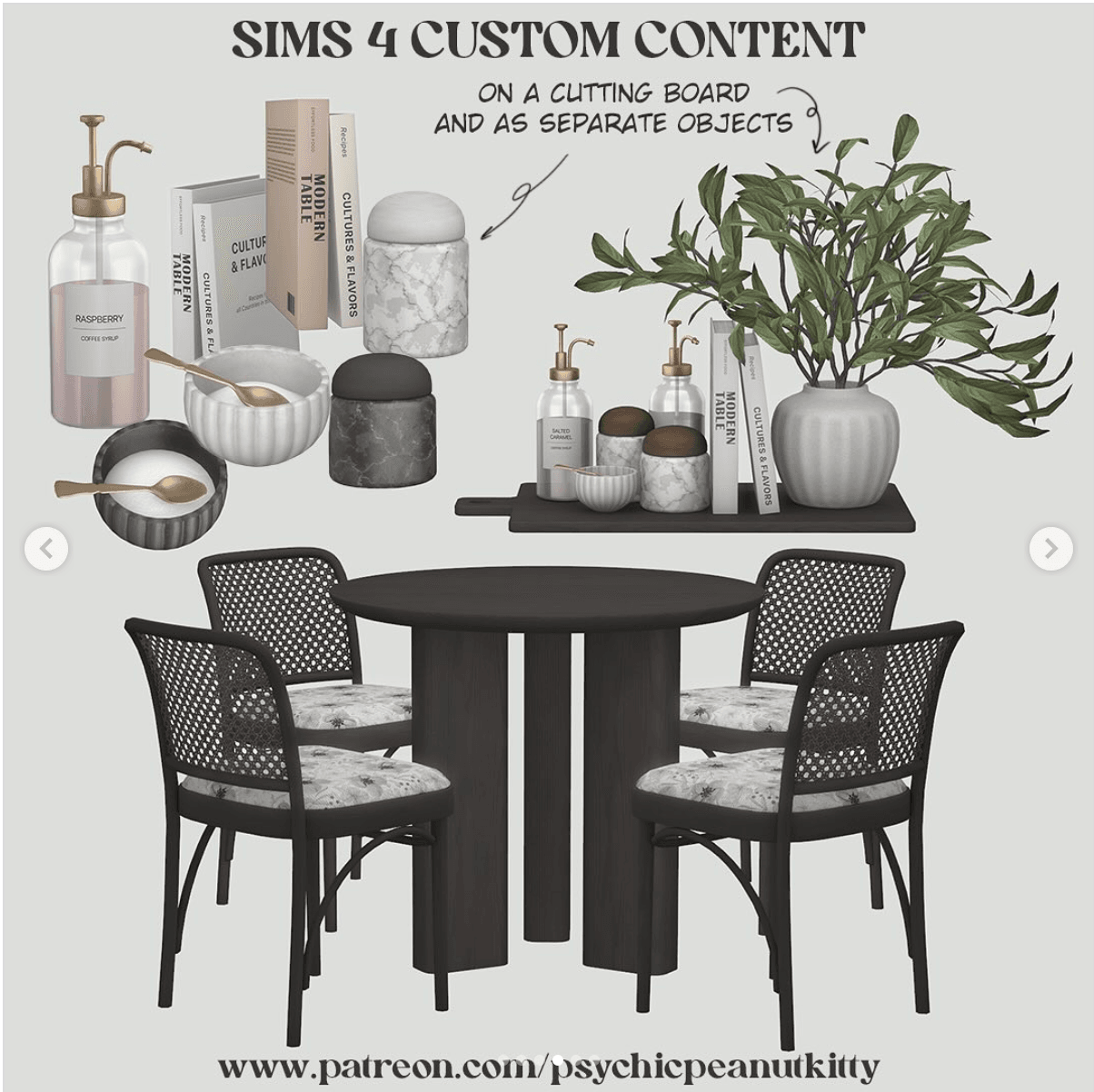 Галерея мода Набор для столовой April 2025 Dining Room #2